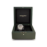 Royal Oak Double Balance Wheel Openworked White Gold Blue Bezel image 6