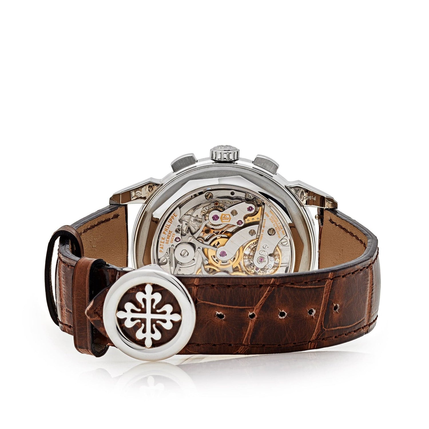 Grand Complications Perpetual Calendar Chronograph Platinum Salmon Dial image 7