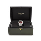 Royal Oak Flying Tourbillon Burgundy Dial Stainless Steel image 8
