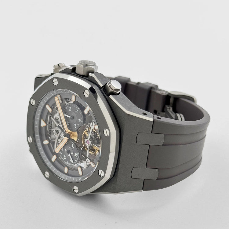 Royal Oak Tourbillon Chronograph Titanium Openworked Boutique Edition image 6