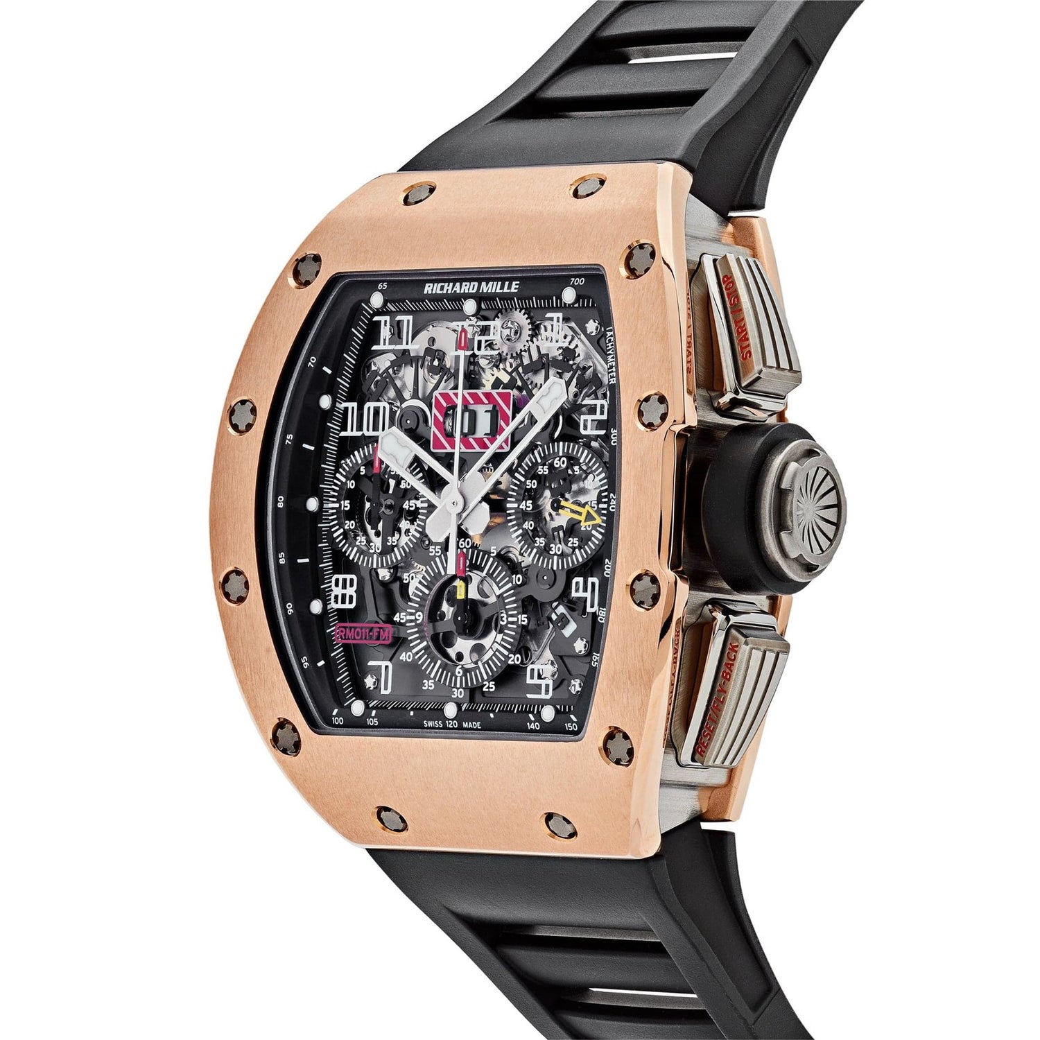 RM 011 Felipe Massa Chronograph Rose Gold image 2