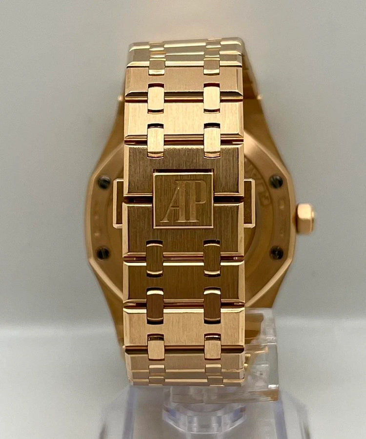 Royal Oak Perpetual Calendar Rose Gold Blue Dial image 5